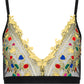 Kilo Brava Jewel Embroidered Tall Triangle Bralette