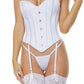 Coquette Lace on Satin Corset