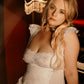 Coquette Lace Bridal Babydoll Set