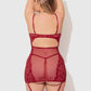 Dezi Lace & Chain Chemise Set