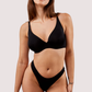 Deja Day Second Skin Black Recycled Thong