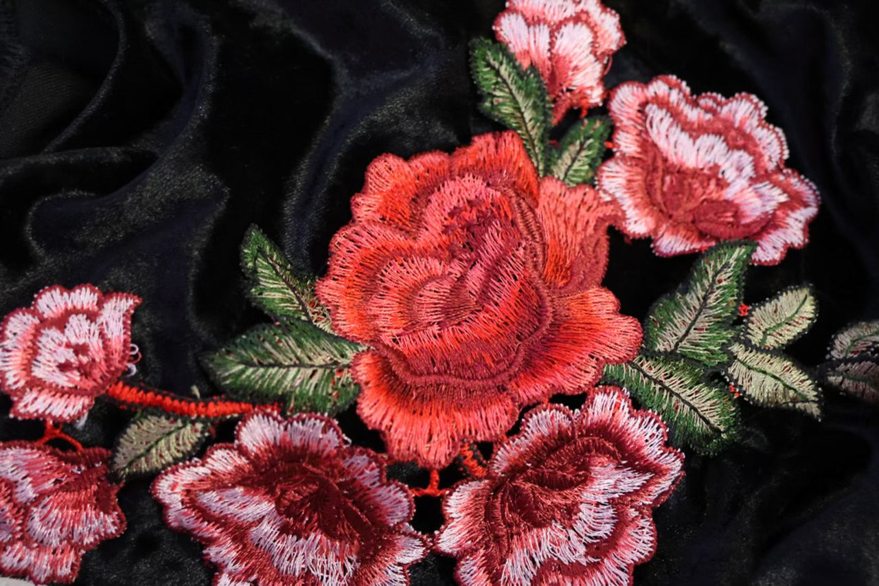 Kilo Brava Rose Applique Velvet Holiday 2023 Collection