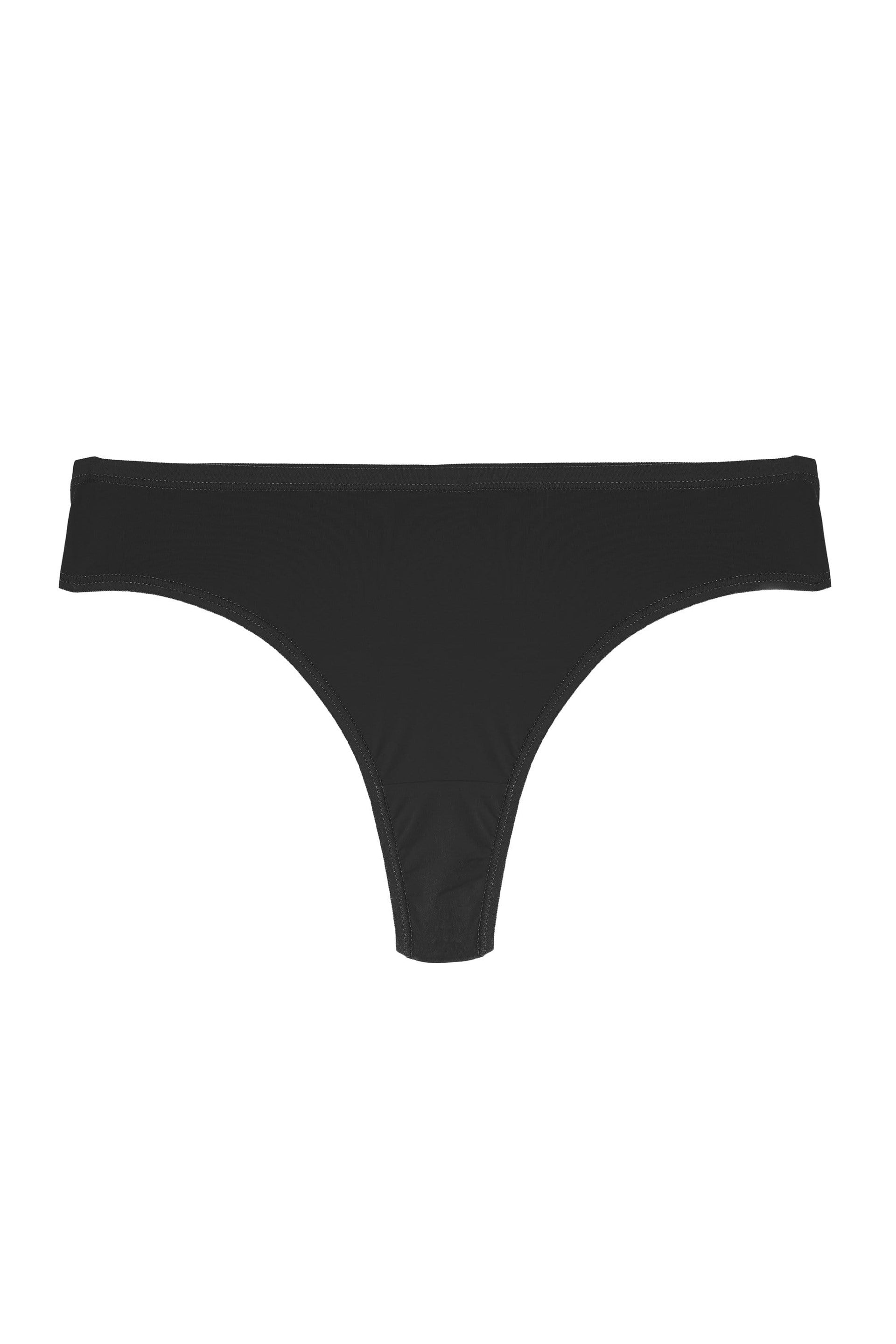 Deja Day Second Skin Black Recycled Thong