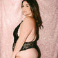 Plus Size Lingerie Hidden Intimates Oh La La Cheri Jeana Multi Strap Back Teddy