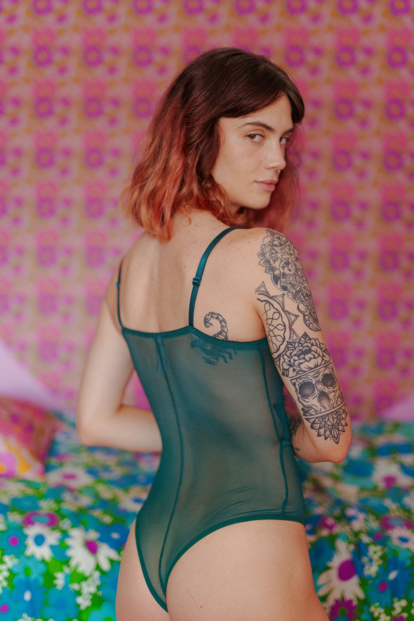 Sexy Lace Lingerie Bodysuit - Reflex Garments