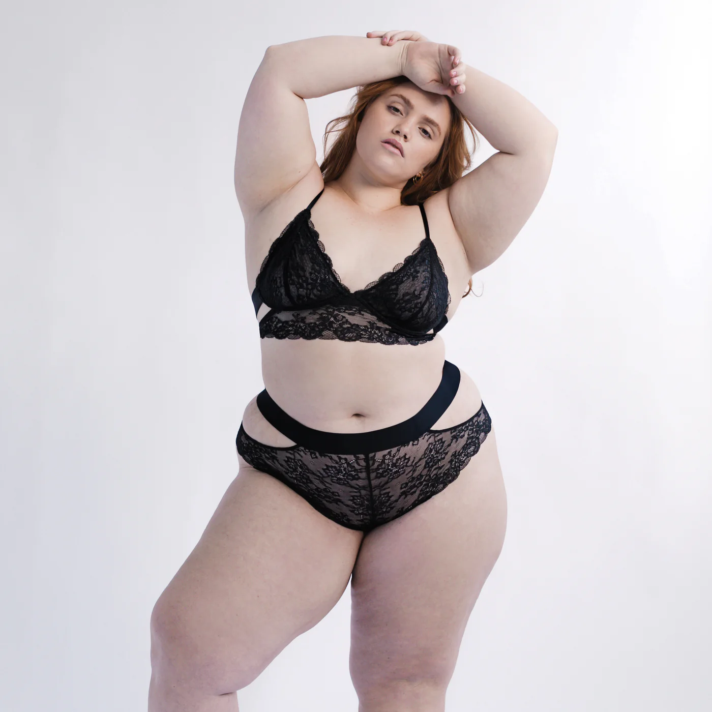 Monique Morin Wild Lace Longline Bra