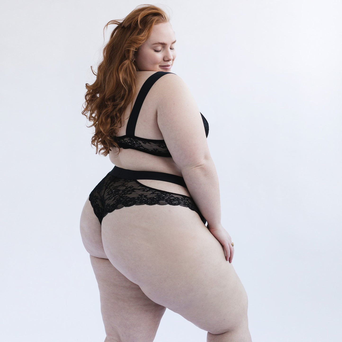 Monique Morin Wild Lace Cheeky Panty