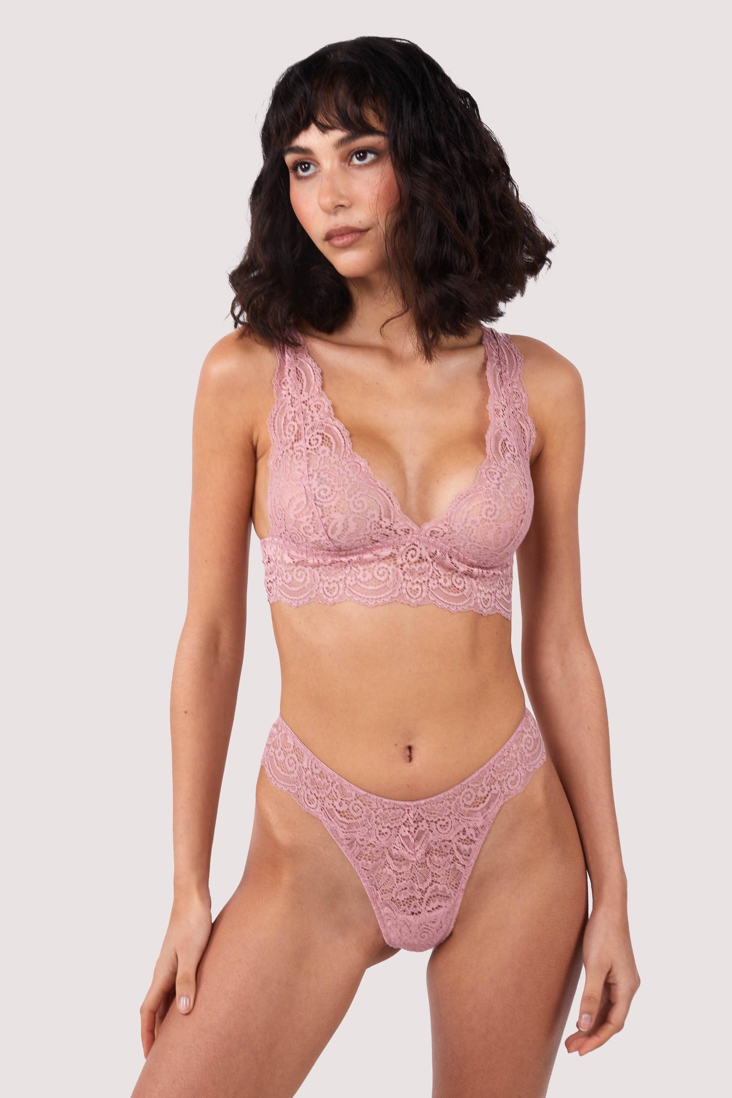 Wolf & Whistle Ariana Lace Thong