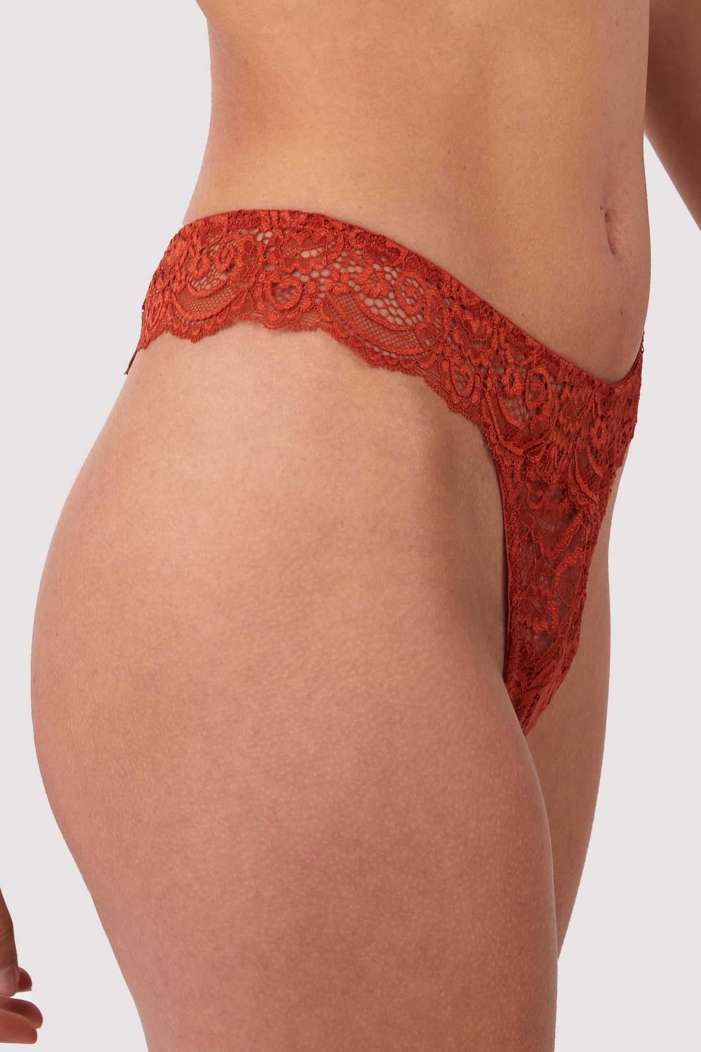 Wolf & Whistle Ariana Lace Thong