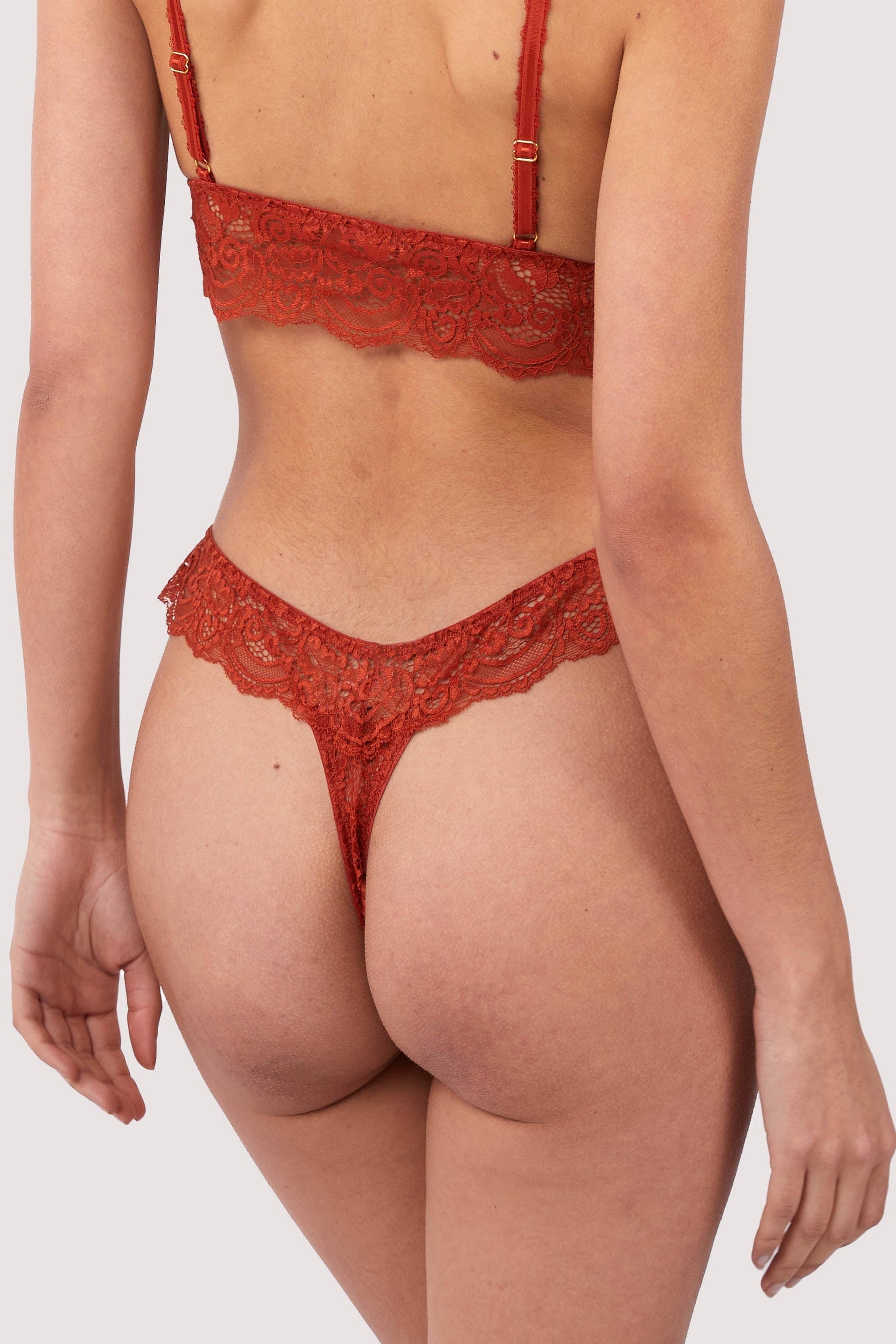 Wolf & Whistle Ariana Lace Thong