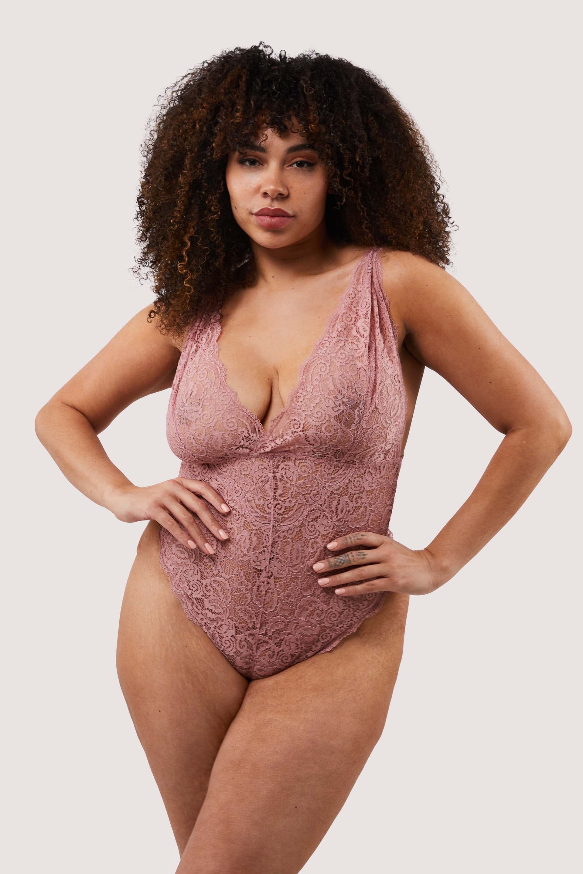 Wolf & Whistle Ariana Lace Body - Lingerie - Hidden Intimates
